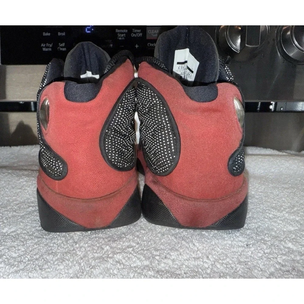 Air Jordan 13‎ Bred Retro Size 6.5y GS Black Red Sneakers 2017 414574-004